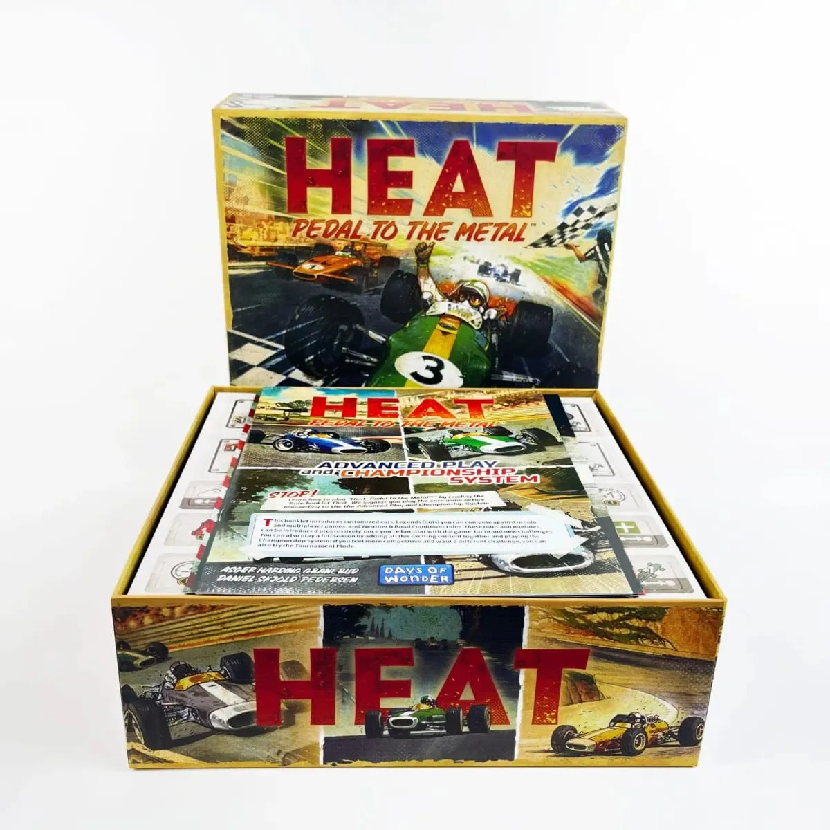 “HEAT: Full Throttle” — A Fast-Paced Adrenaline-Fueled English-Language Racing Tabletop Card Game for 1 to 6 Players — image 2