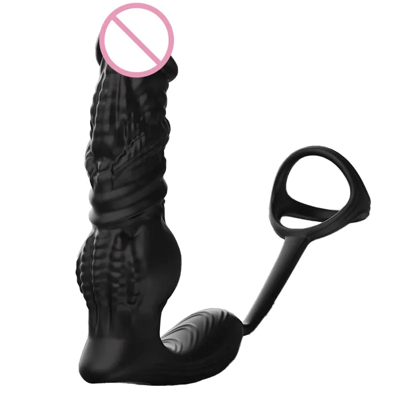 APP/remote Control Retractable Dildo 6 in 1 Male Prostate Massager High-speed Thrust Electric Anal Plug Anal Vibrator Sex Toys