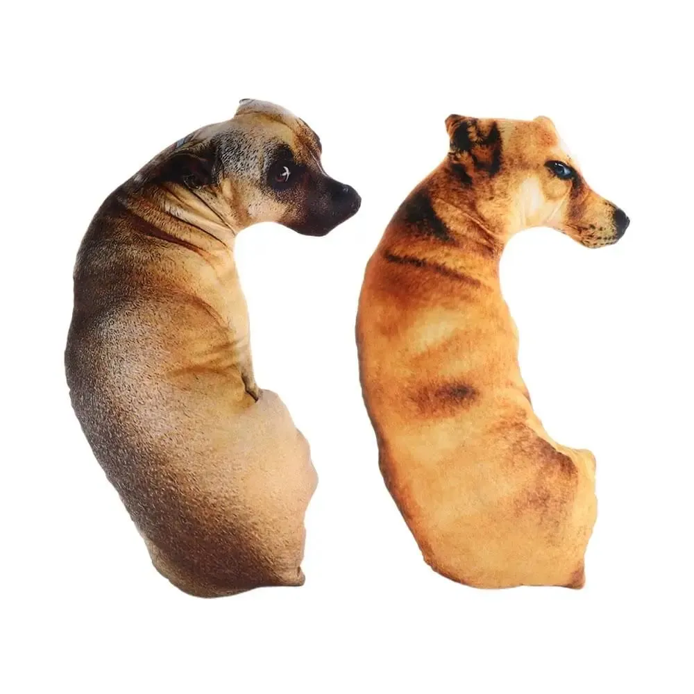 Dễ thương 3D giống như thật Động vật Ném Gối Sang trọng Sáng tạo Chó Gối Đệm mềm Văn phòng — image 8
