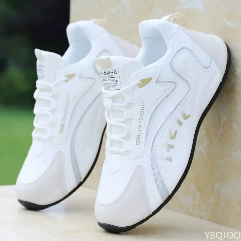 2025 Large Size Autumn Fashion New Item Breathable Casual Comfortable Men's Shoes Versatile Lightweight Flat Sports Men's Shoes — image 4