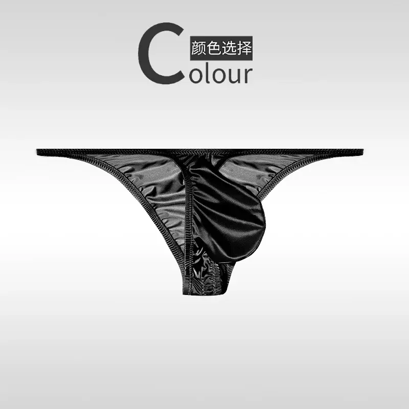 Underwear men's briefs personalized Shining underwear man black Red Blue party Underwear A888