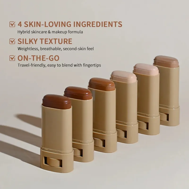 Blur Magnet Primer & Eraser Foundation Stick Long Lasting Pore Minimizing Smooth Face Makeup Oil Control Matte Christmas Gift — image 4