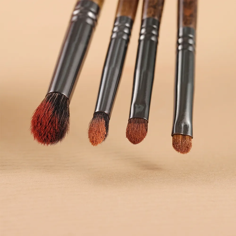OVW 4PCS Eye Makeup Brushes Details Brushes for Precision Application Beauty Cosmetic Tools Set