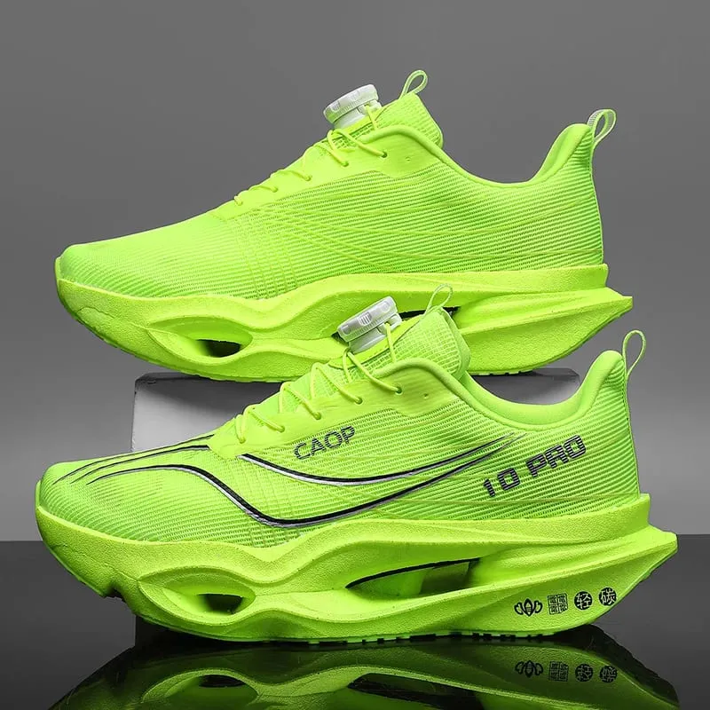 Running Shoes Men Sports Carbon Board Speciality Marathon Breathable Lightweight Women Comfortable Athletic Nonskid Sneakers — image 8