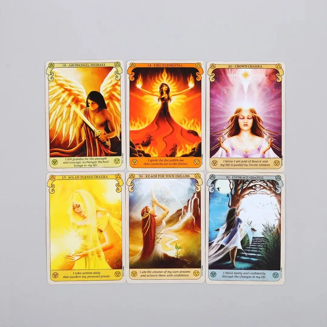 Conscious Spirits Oracle Card A 45 Cards Durable Fashionable Party Fun Playing Card Tarot Card Deck Board Games