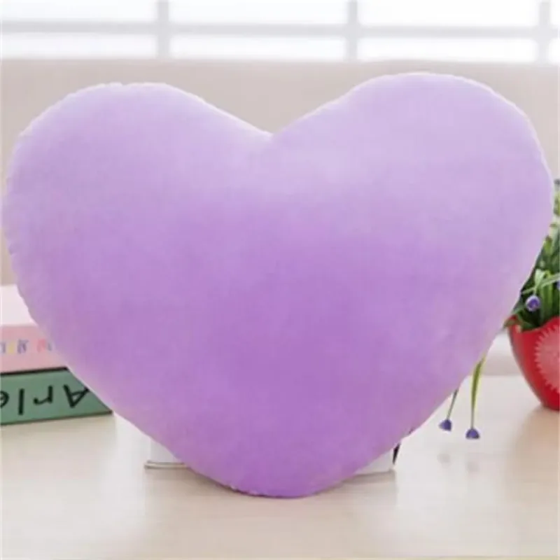 Heart Plush Toys Valentines Day Soft Pillow Kawaii Toy Lovely Gift for Birthday Home Decorative Soft Stuffed Pillow — image 9