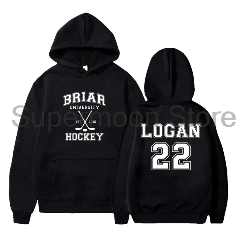 Off Campus Briar University Team Hoodie Unisex Long Sleeve Streetwear Women Men Hooded Sweatshirts
