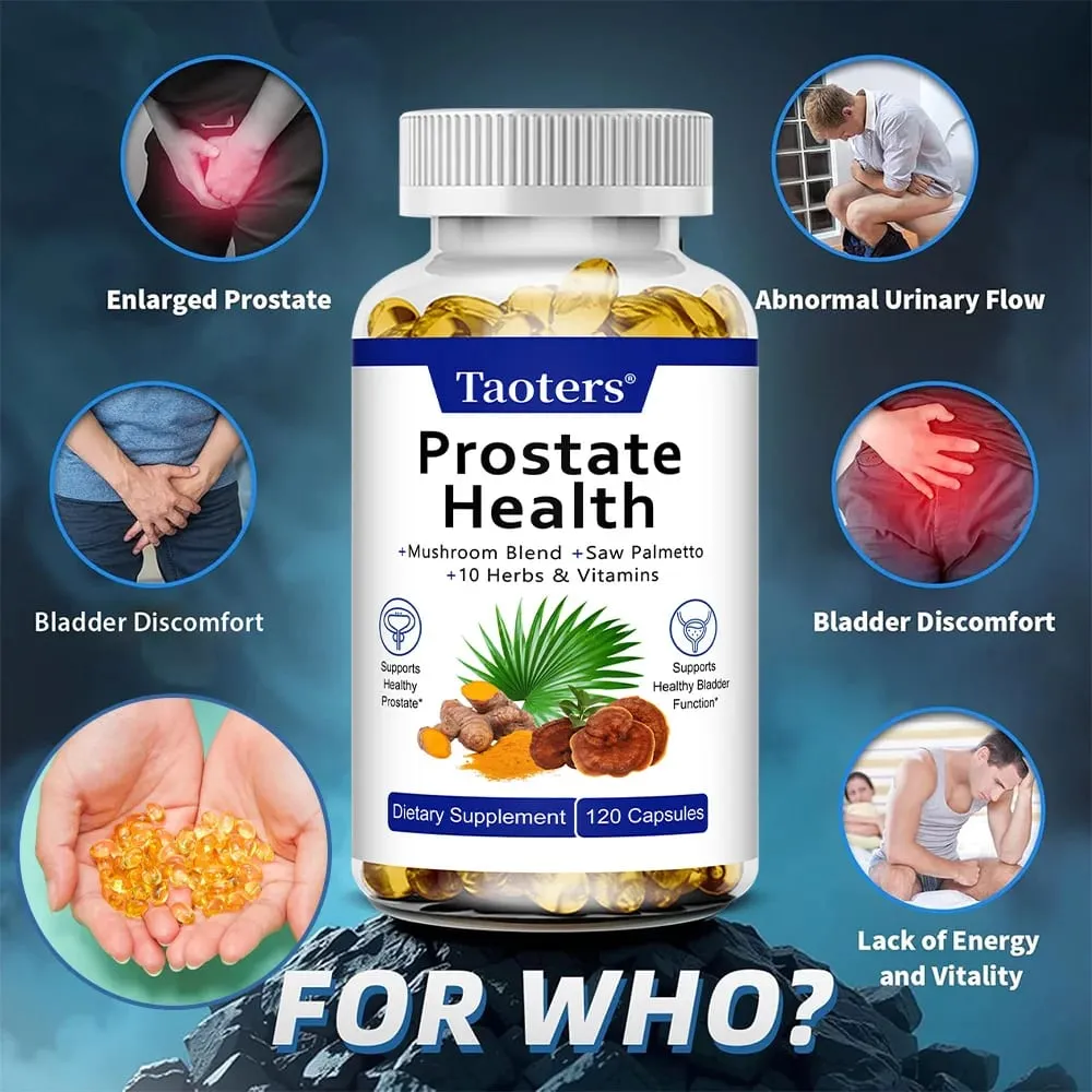 Saw Palmetto Extract Capsules Prostate Health Supplement Urinary Tract Support Promotes Prostate Health — image 1