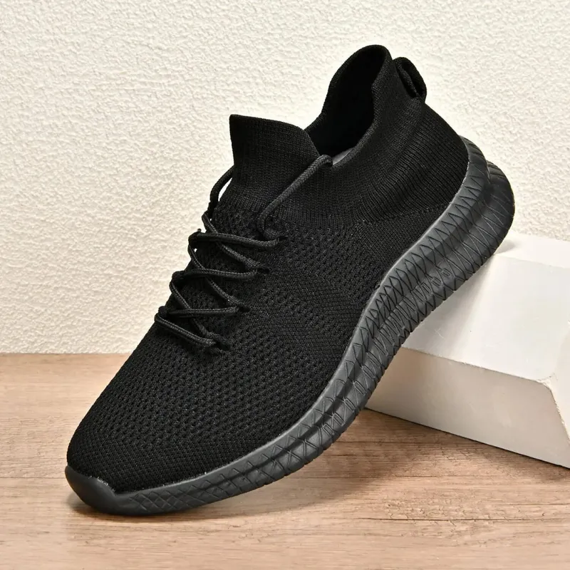 Baskets hommes chaussures hommes chaussures à enfiler de haute qualité hommes mode hommes chaussures antidérapantes respirant chaussure à semelles souples antidérapant 39-48