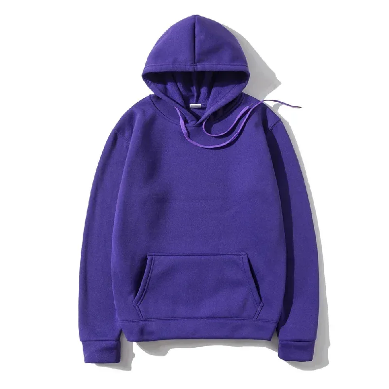 Men's Hoodies Women Pullover Spring Autumn Casual Hoodie Sweatshirts Solid Color Hoodies Oversize Black Sweatshirt For Male — image 9