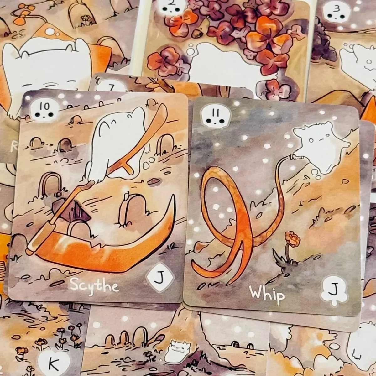 Lil Phantasm Lenormand Oracle Deck 36pcs Oracle Card Family Party Playing Cards Board Game