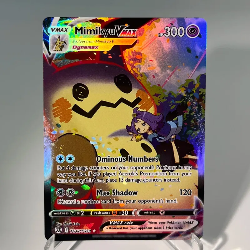 Pokémon GO PKM Cards PTCG6-E GX Rainbow Mewtwo V Dragonite VSTAR Rare Collection Battle Toys Gifts for Hobbies — image 23