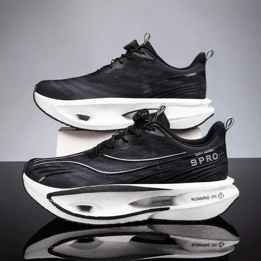 2026 Running Shoes Carbon Board Marathon Men Sports Breathable Lightweight Women's Comfortable Athletic Nonskid Casual Sneakers — image 5