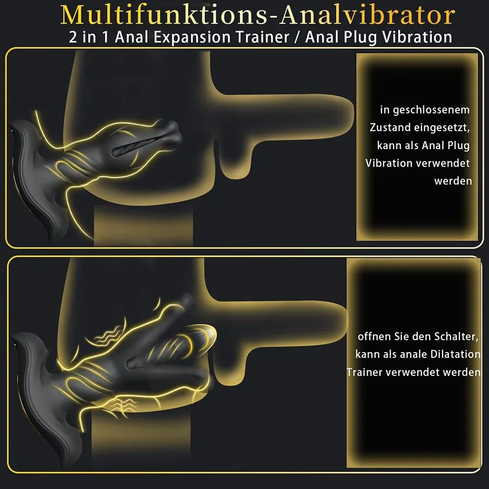Remote Control Massager Vibrator Sex Toys Anal Plug 9 Tension Shock Flapping Thrusting Vibrating Butt Plug Prostate For Gay Toy