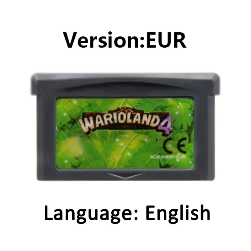 Wari0 32 Bit GBA Game Cartridge Kart Game Card Series EUR USA Version Video Game Card For GBA Portable Game Console — image 16