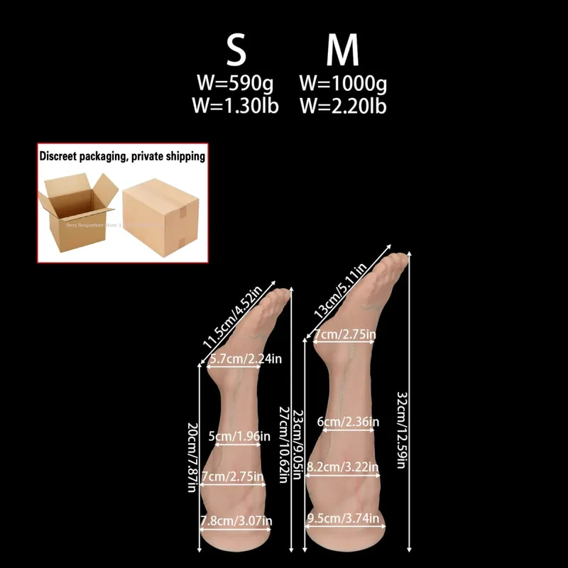 Enorm silikonfot Butt Plug Thick Ben Dildo Stor analplugg Anal Expander Masturbator Anus Dilator Sexleksaker Vuxenleksak Sexbutik