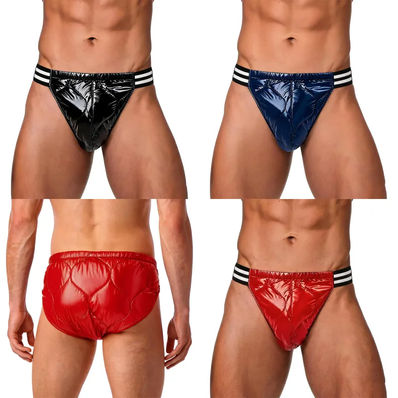 Mens Warm Padded Diaper Cover Briefs Elastic Waistband Quilted Puffer Underwear Underpants for Adaptive Special Needs Clothing — image 6