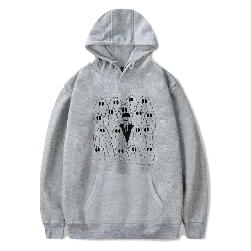 Phoebe Bridgers Ghost Merch Casual Hoodie Women Men Long Sleeve Sweatshirt Fashion Pullover Clothes