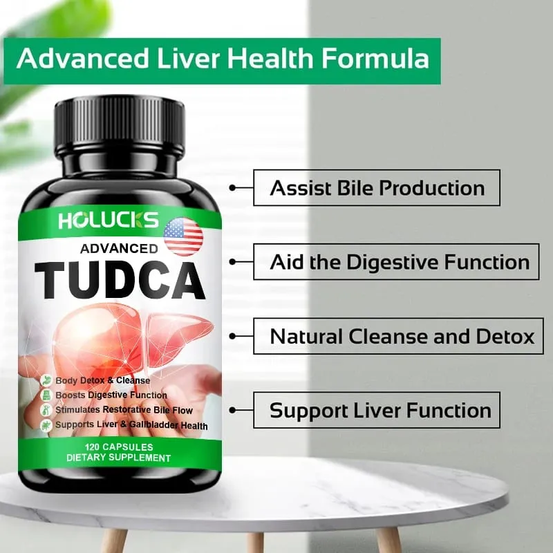 Complex 2000mg with Milk Thistle & 10B Probiotics & Pterostilbene for Liver Support Detox Digestion 120 Capsules