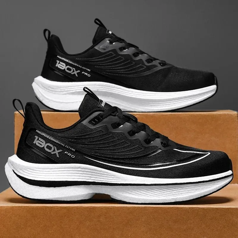 Men's Professional Running Shoes Ultra Lightweight Cushioning Sneakers Breathable Athletic Walking Sport Shoes — image 9