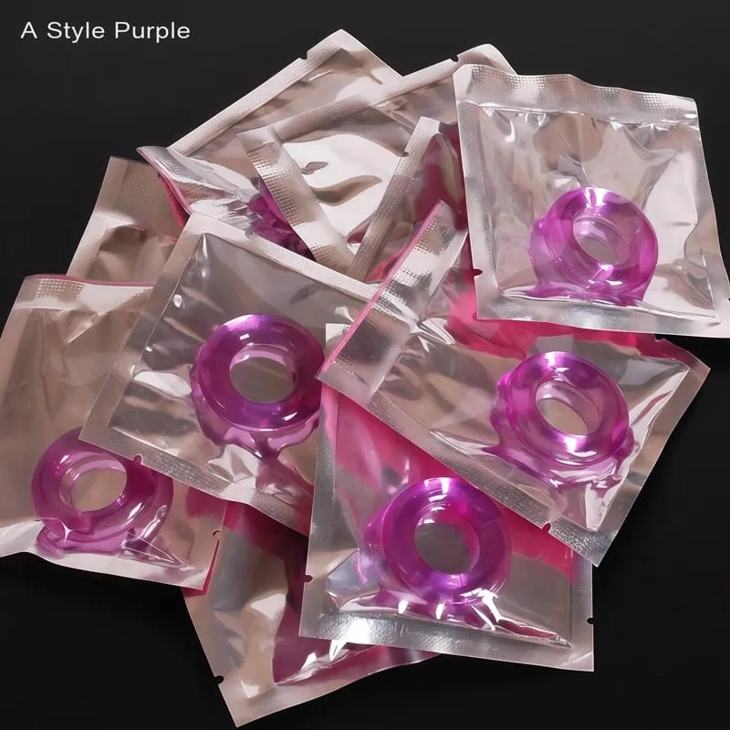 Intimate Goods For Men 5-100PC Ejaculation Delay Silicone Lock Sperm Ring Sex Adult Game Toys Erotic Cock Ring Exotic Accessorie