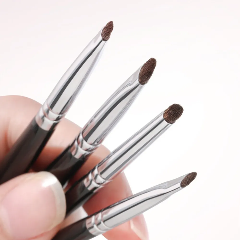 Detail small Eyeshadow Make up brush Pony hair Precision Eye shadow Makeup brushes Tapered Smudge cosmetic tools