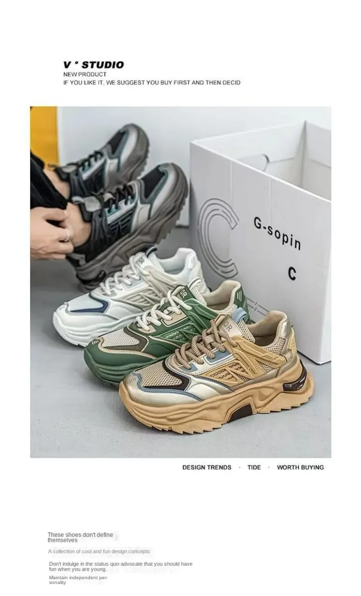 Men Sneakers Loafers Platform Shoes 2026 Running CarbonCushion Training Jogging Breathable Casual Plus Size Free Shipping — image 9