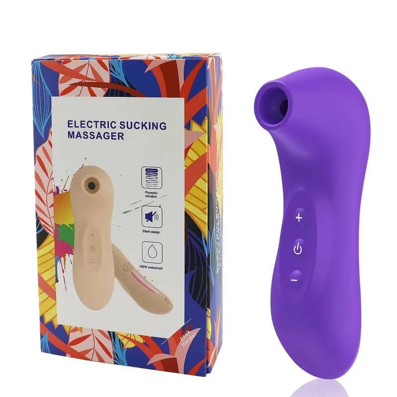 Powerful Clitoral Sucker Vibrator Nipple Clitoris Stimulator Massager 10 Mode Oral Blowjob Vacuum Sex Toys for Women Masturbator