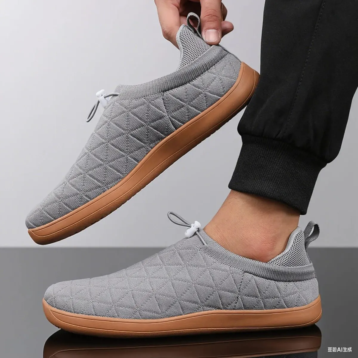 Minimalist and Unisex Wide Mesh Shoes for Comfortable Walking and Casual Outdoor Activities with Soft Soles Suitable for Travel