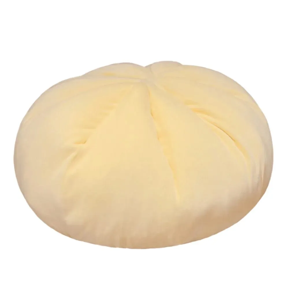 Portable Material Steamed Bun Cushion PP Cotton Filled 45cm Size Throw Pillows Cute Design Soft Texture Cushion For Men