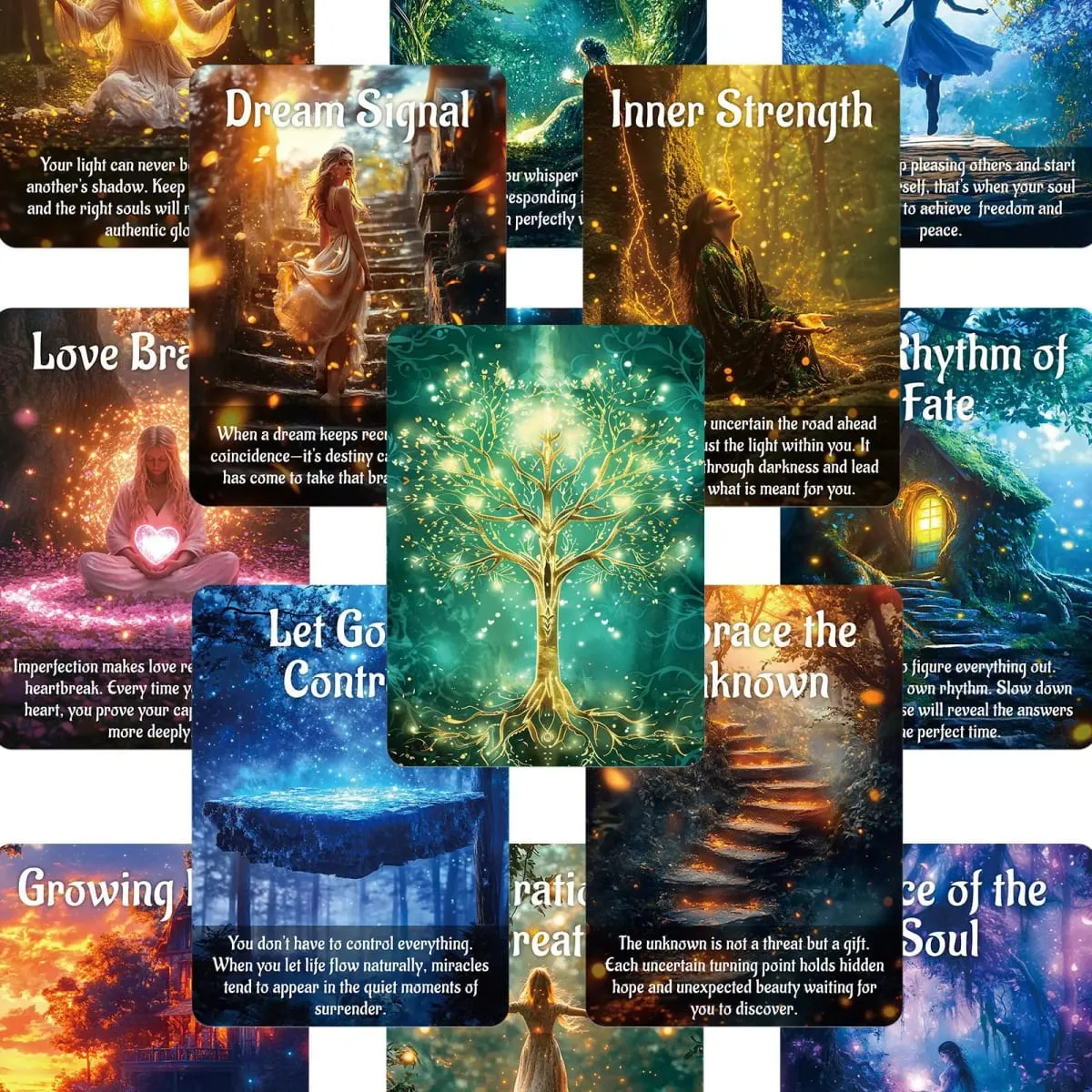 50Pcs Tarot Cards Oracle Spiritual Guidance Conversation Game Party Game for Adults Gift Friend Party — image 3