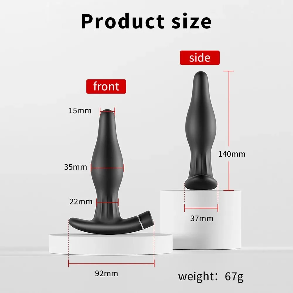 10-frequency Vibration Prostate Bead Inflation Huge Anal Plug Electric Orgasm Masturbation Massager Sex Product Butt Plug SexToy — image 6