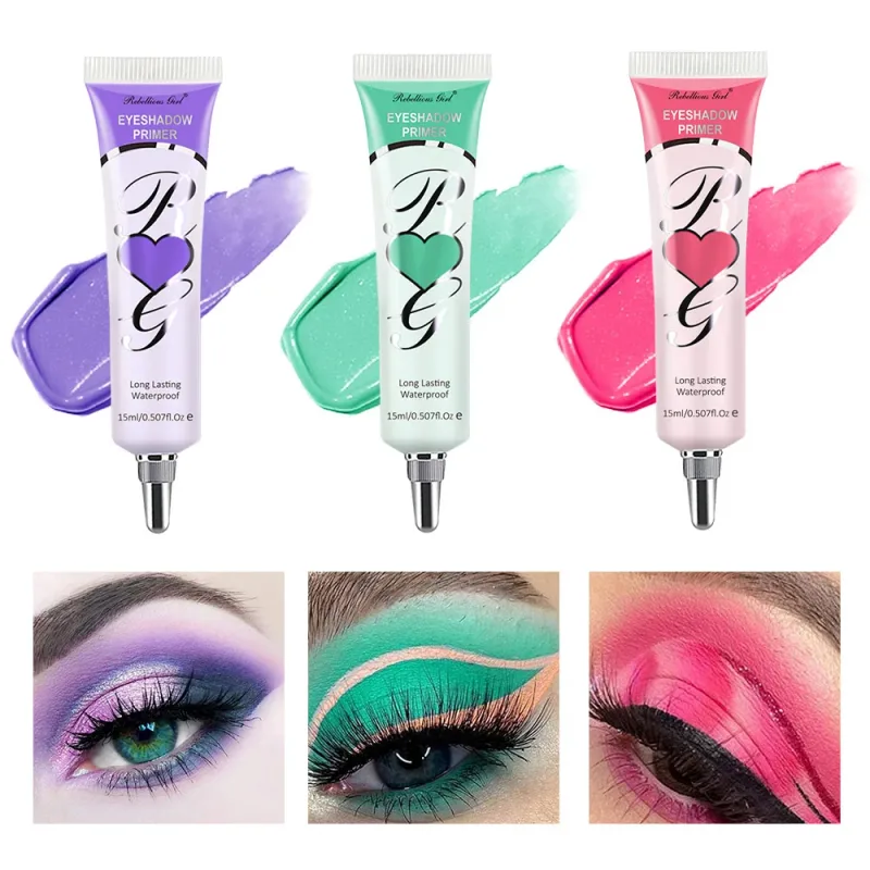 6 Colors Matte Eyeshadow Primer – Crease-Proof Oil-Control Eye Base Long-Lasting Smudge-Resistant Color-Correcting Primer — image 12