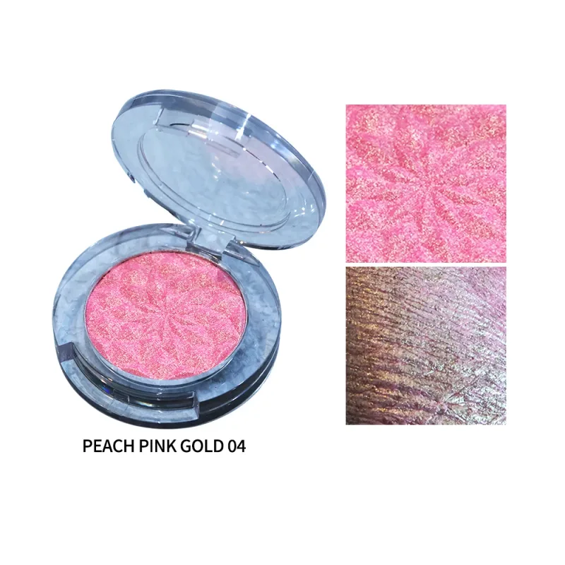 Palette de fard à paupières caméléon pour les yeux-ensemble de fard à paupières pressé Duochrome personnalisable finition nacrée infusée de paillettes Pri — image 10