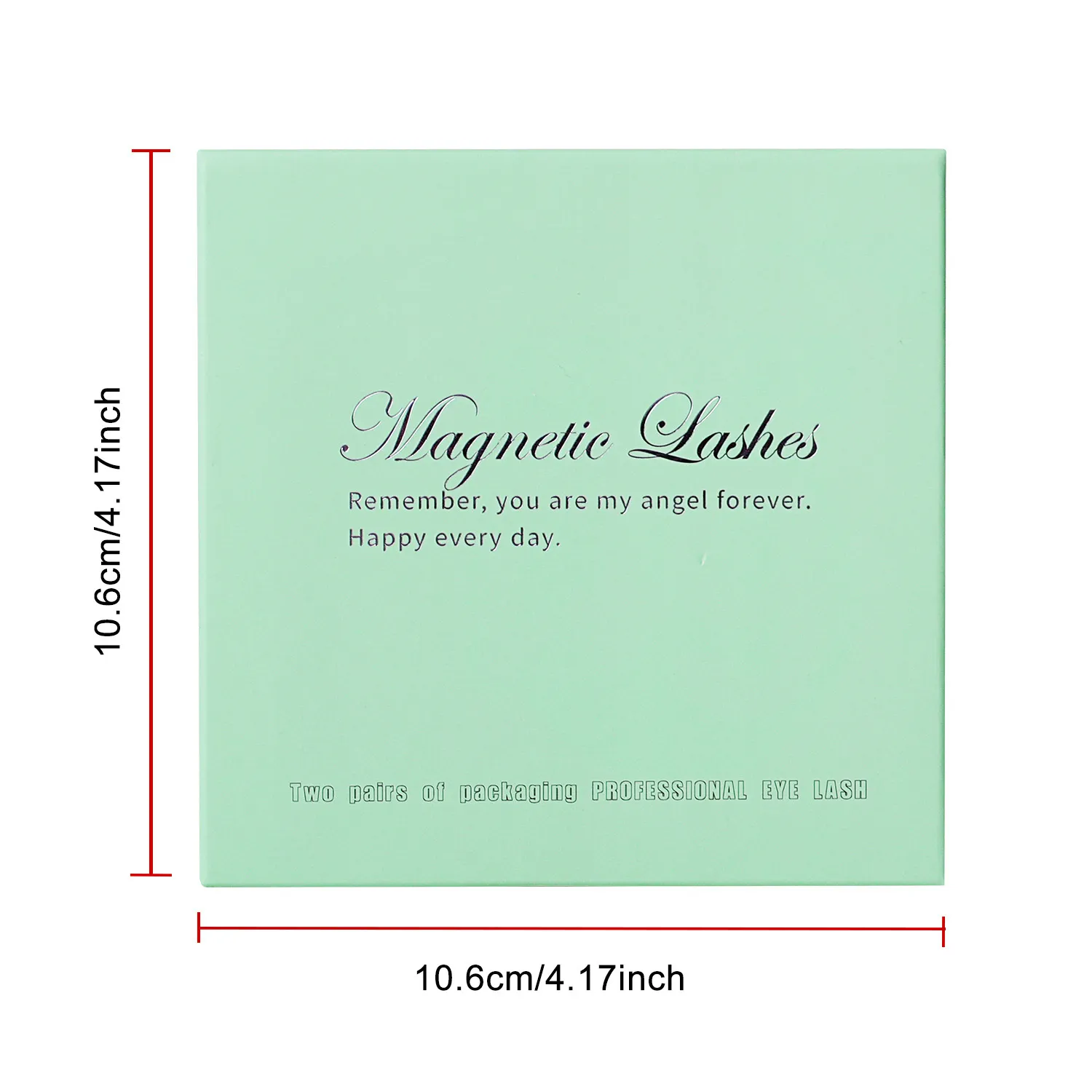 2 Pairs Magnetic False Lashes Natural Wispy Magnetic Eyelashes Portable All-in-one Case Reusable No Glue Eye Lashes Customized — image 4