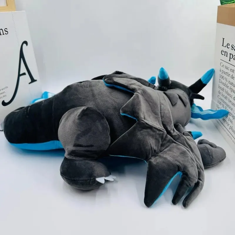 New Large 48cm Blue Sleeping Charizard Plush Doll Toys Super Soft Pokemon Stuffed Animal Anime Plush Pillow Floor/Sofa Cushion
