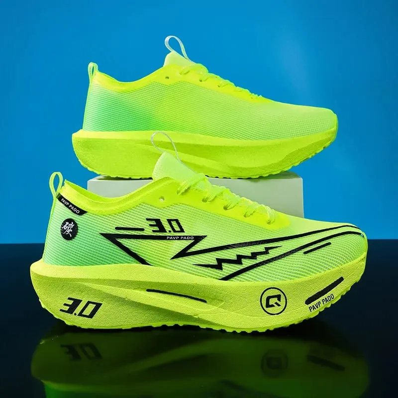 Comfortable Men Running Shoes Marathon Carbon Board Speciality Sports Men's Sneakers Breathable Women Walking Athletic Sneakers