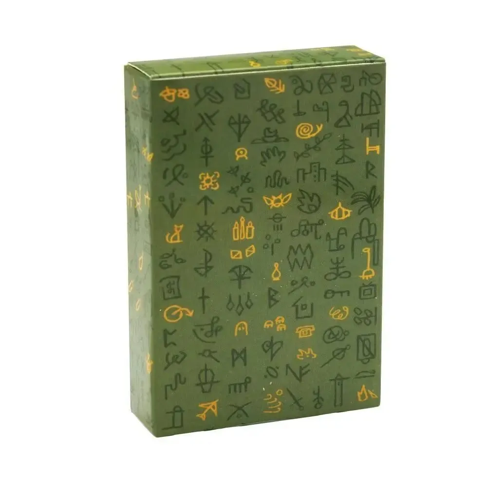 50 Pcs Mystical Divination and Creative Inspiration Cards 9*6.5cm Vintage Style Illustrated Oracle Card Deck