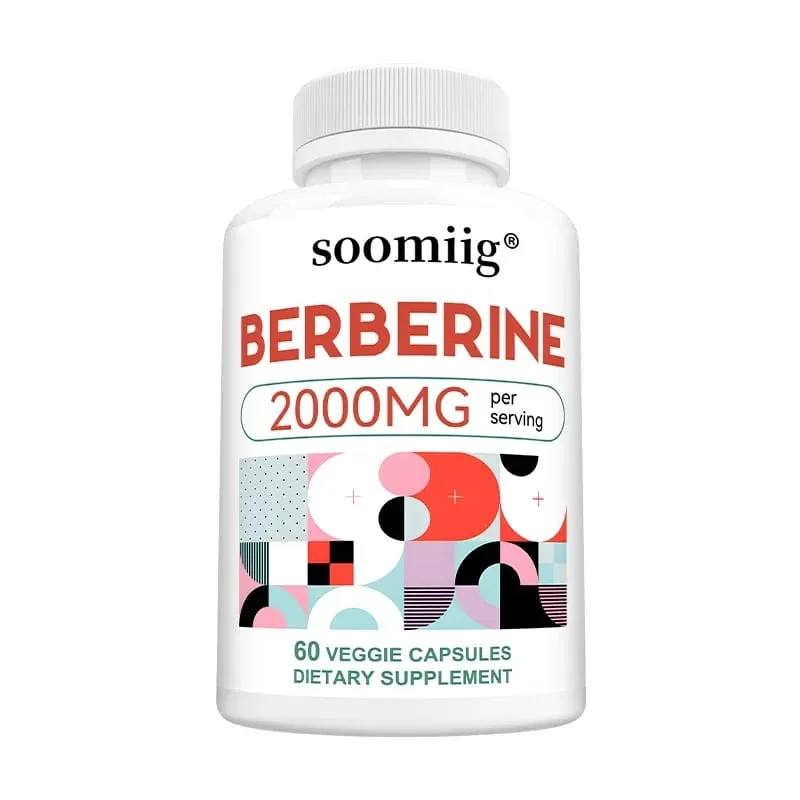 Berberine Capsules 2000mg Supports Heart Cardiovascular Health Digestion Liver Health Immunity & Metabolic Balance — image 9