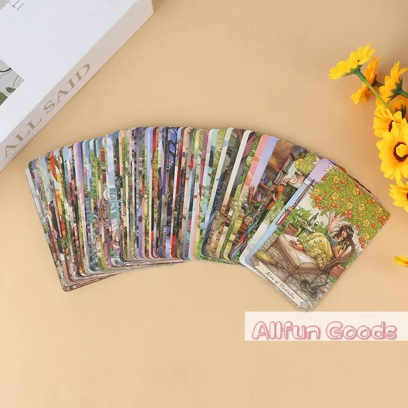 [TG835]1Box Book in English Language Everyday Witch for Beginners Board Games Astrology Divination Cards Tools