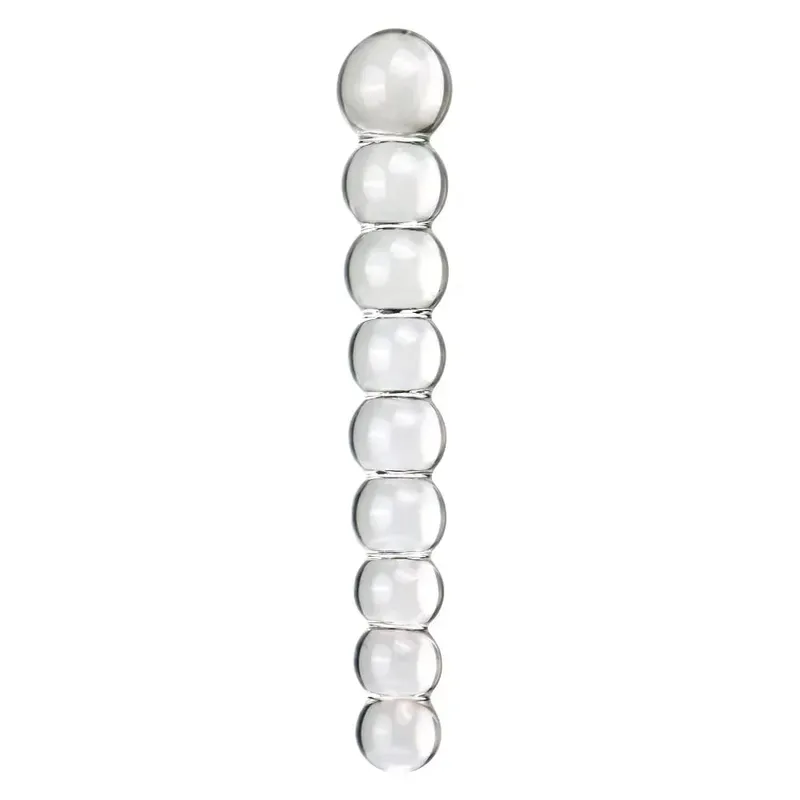 Glass Anal Plug Six styles Pulling Beads Dual Use Small Dildos Butt Plugs Masturbation Posterior Dilation Adult Sex Toys — image 10