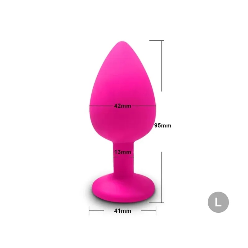 3 Sizes Soft Silicone Anal Plug Mini Butt Plug Erotic Sex Toys for Men Women Gay Couples Adult Anal Prostate Stimulator Dildo — image 9
