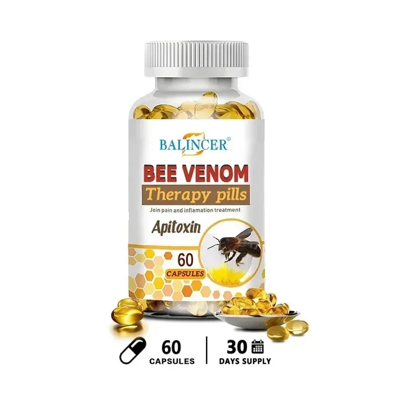 Bee Venom Extract Capsules for Relieve Joint & Knee Pain Relieve Discomfort of Bones and Joint Non-GMO — image 10