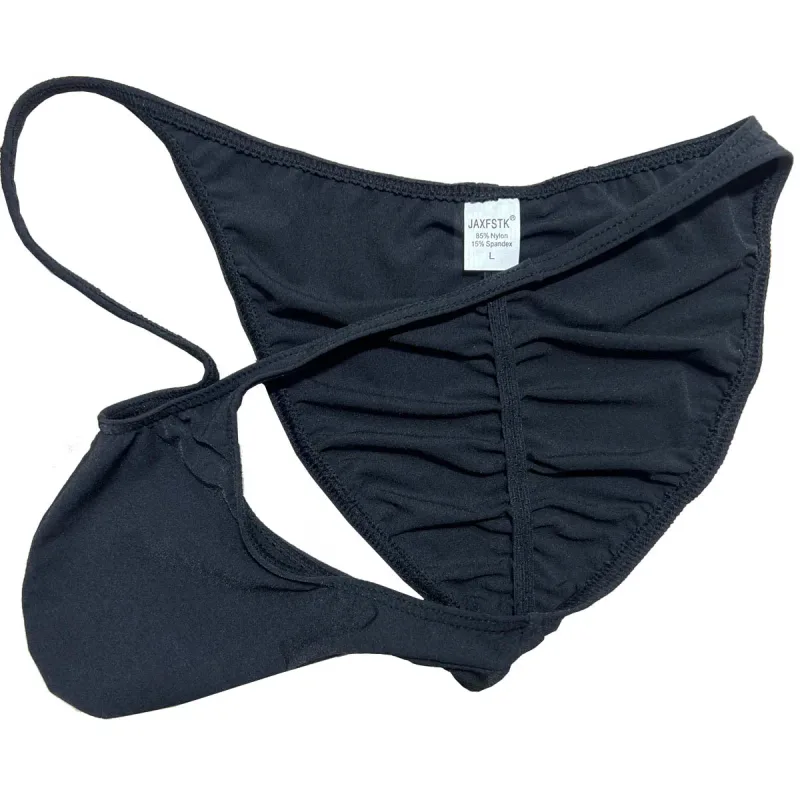 Men's Soft Micro Brief Underwear Mini Panties Comfortable Brief Breathable Lightweight Men Low Rise Mini Triangle Cut Underwear
