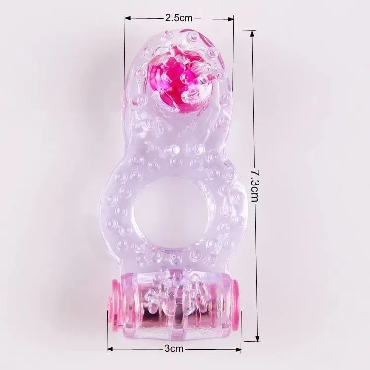 Triple Couples Dual Pleasure delay Ring Vibrating Ring clit stimulator mas mahabang erections matinding ejaculations Mga Laruan ng Sex para sa lalaki