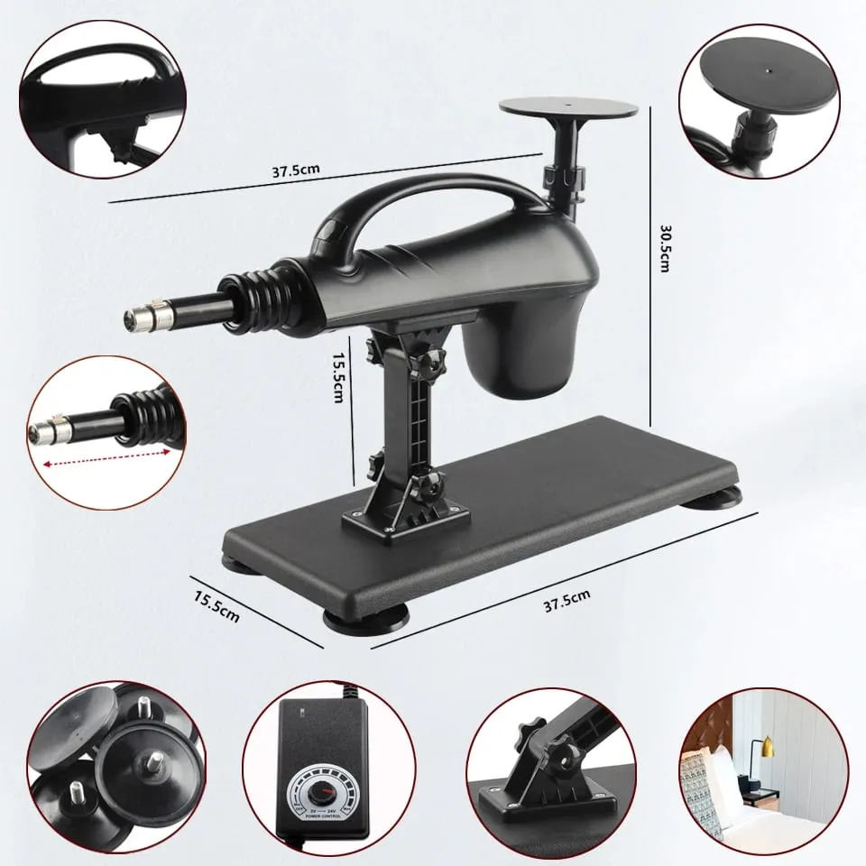 New 3XLR Sex Machine for Woman Adjustable Masturbating Pumping SexTooys for Men Adult Toys Upgrade Vibrator Dildo — image 5