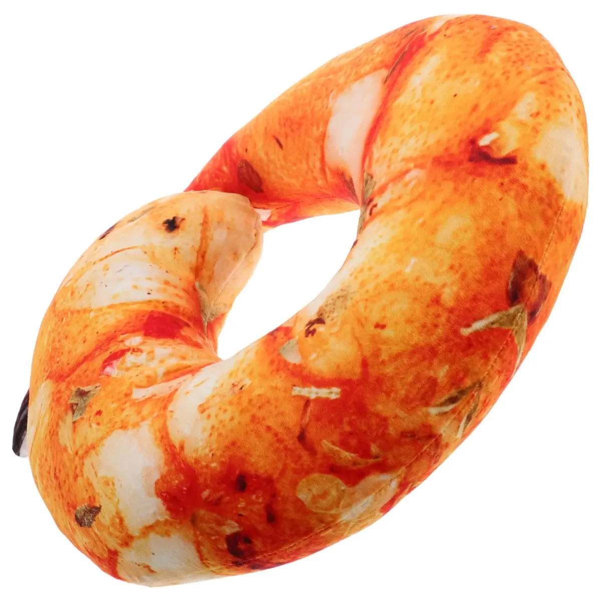 Realistic Cooked Shrimp Pillow Soft Comfortable Neck Cushion Funny Simulation Food Cushion Home Decor Cute Creative Kitchen Prop