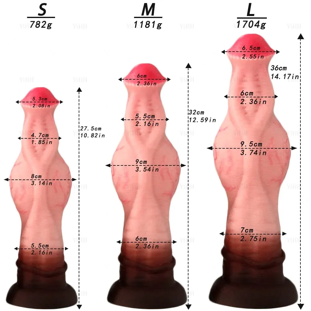47-95mm Huge Horse Dildo Realistic Animal Dildo Big Anal Plug Thick Dick Silicone Penis Sex Toys Consolador Adults Masturbation — image 3
