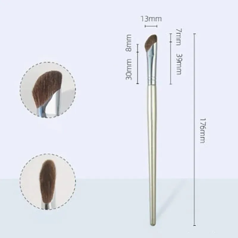 Nose Contour Brush Flat Nose Contour Brush Angled Contour Makeup Brush Natural Hair Angled Contour Shadow Smudge Makeup Brushes