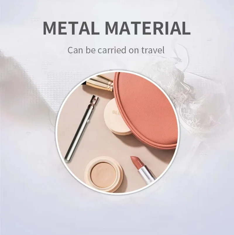 Necklace Bullet Vibrators Rechargeable Portable Stainless Steel Sliver Vibrating Pendant Massager Discreet Sex Toys For Women